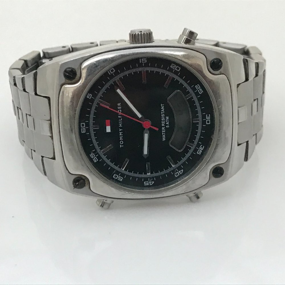 Tommy Hilfiger Men Watch Analog Digital Dual Time - Picture 2 of 11